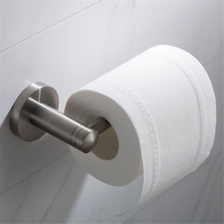 Doba-Bnt Elie Bathroom Toilet Paper Holder, Brushed Nickel SA1664180